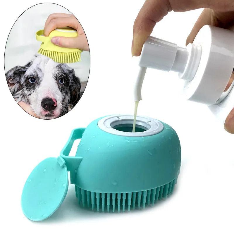 Escova para banho e Massagem para Cães e Gatos - DG_Importados